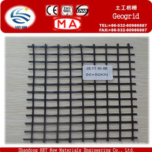 CE Approved Fiberglass Geogrid on Slae